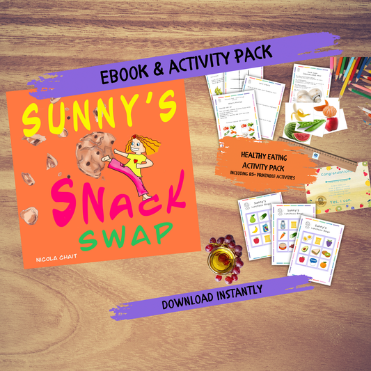 Sunny’s Snack Swap eBook & Healthy Eating Activity Pack Bundle