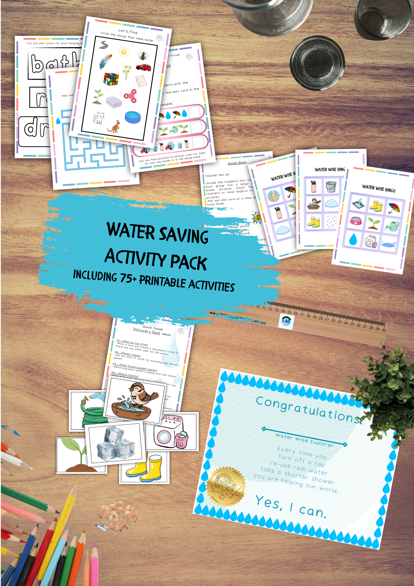 Water Saving Activity Pack